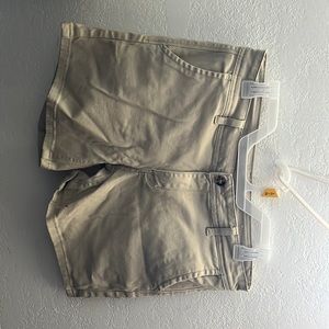 Khaki shorts great condition worn twice